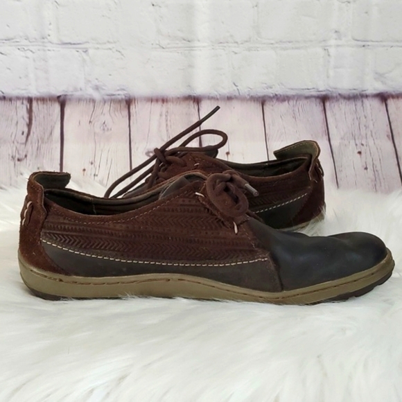 Merrell Ashland Leather Coffee Bean Brown Lace Up Shoes Sneakers Womens Size 7.5 - Picture 14 of 17